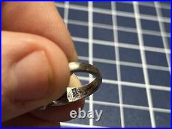 Retired Rare 1980's James Avery Small Texas Ring Sterling Silver Size 3.5