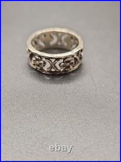 Retired Rare James Avery Dogwood Flower Ring SIZE 7 Box Not Included