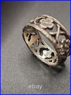 Retired Rare James Avery Dogwood Flower Ring SIZE 7 Box Not Included