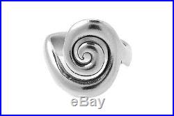 Retired Rare James Avery Sterling Silver Swirl Ring, Size 6