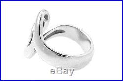 Retired Rare James Avery Sterling Silver Swirl Ring, Size 6