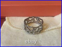 Retired SS JAMES AVERY Hummingbirds Ring Sz 8.25 (Necklace/Earrings Available)