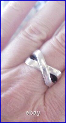 Retired Vintage Heavy James Avery Ring Almost 12 grams! Neat Piece