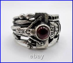 Retired Vintage James Avery Sterling Silver Martin Luther (MPN WB-27S) Size 7
