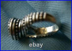 Retiring Design James Avery AFRICAN BEADED RING Sterling Silver Size 6