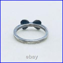 Size 4 Retired James Avery Sterling Silver 925 Ribbon Bow Ring