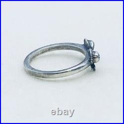 Size 4 Retired James Avery Sterling Silver 925 Ribbon Bow Ring