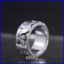 Size 5.75, vintage James Avery sterling silver 925 La Paloma Dove / Flower Ring