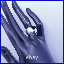 Size 5, James Avery Sterling 925 silver handmade ring, modern infinity band