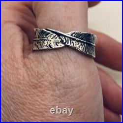 Size 9 Retired James Avery Sterling Silver 925 Birds of a Feather Ring