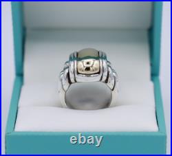 Sterling Silver & 14K Yellow Gold James Avery Knotted Dome Size 5 RARE RETIRED