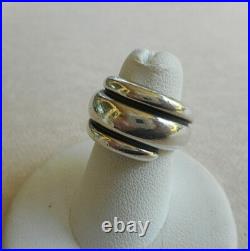 Sterling Silver 925 James Avery Wrap Around Ring size 5.5 RE4241B