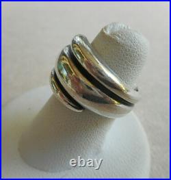 Sterling Silver 925 James Avery Wrap Around Ring size 5.5 RE4241B