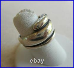 Sterling Silver 925 James Avery Wrap Around Ring size 5.5 RE4241B