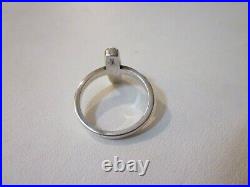 Sterling Silver James Avery 14k Gold Dome Ring Stunning Ring Size 7