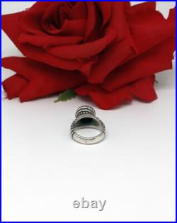 Sterling Silver James Avery African Bead Ring Size 6 9.44g CAT RESCUE