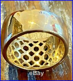 Stunning James Avery Retired 14k Gold Spanish Tracery Ring, Sz 7