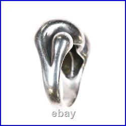 Sz10.25 James Avery modernist ring sterling silver