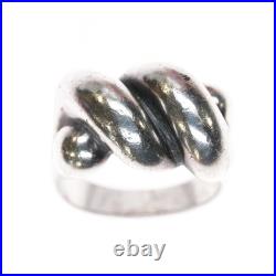 Sz10.25 James Avery modernist ring sterling silver
