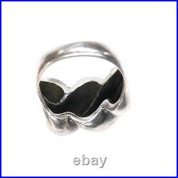 Sz10.25 James Avery modernist ring sterling silver