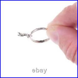 Sz6 Retired James Avery Sterling Hummingbird ring