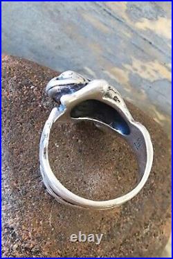 TWICE Retired James Avery Frog Wrap Around Ring Size 8.5 NEAT Piece