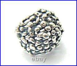 VERY RARE HUGE James Avery Retired Openwork Dome Ring Sterling Silver NEAT