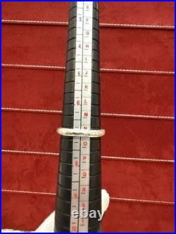 VTG James Avery Rare Retired Heart & Flower Band Ring Size 7