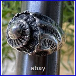 VTG James Avery Spiral Seashell Ring Size 5.5 Retired Rare 925 Sterling Silver