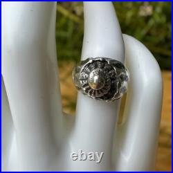 VTG James Avery Spiral Seashell Ring Size 5.5 Retired Rare 925 Sterling Silver