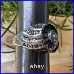 VTG James Avery Spiral Seashell Ring Size 5.5 Retired Rare 925 Sterling Silver