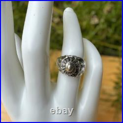 VTG James Avery Spiral Seashell Ring Size 5.5 Retired Rare 925 Sterling Silver