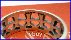 Very Rare Retired Vintage James Avery Teddy Bear Ring Band Sterling Silver Sz 7