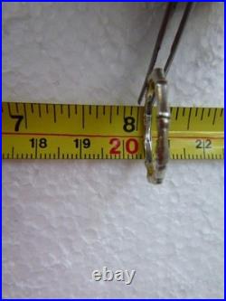 Vintage Designer 14k White Gold Bamboo Band Stackable Ring Sz 7.75 James Avery