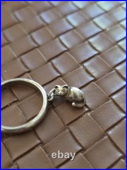 Vintage James Avery Dangle Cat Ring