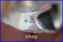 Vintage James Avery Mobius Twist Sterling Silver 925 Ring Sz 8.5 Retired Design