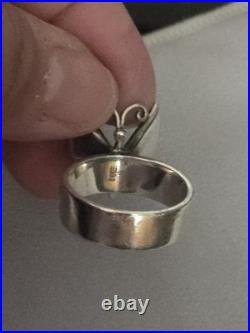 Vintage James Avery Retired Mariposa (butterfly) Ring, Sterling silver 925