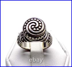 Vintage James Avery Ring Retired African Swirl Beaded 925 Sterling Silver Size 6 Vintage James Avery Ring Retired African Swirl Beaded 925 Sterling Silver Size 6