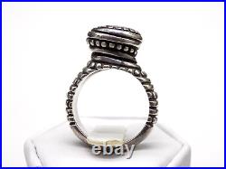 Vintage James Avery Ring Retired African Swirl Beaded 925 Sterling Silver Size 6 Vintage James Avery Ring Retired African Swirl Beaded 925 Sterling Silver Size 6