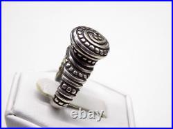 Vintage James Avery Ring Retired African Swirl Beaded 925 Sterling Silver Size 6 Vintage James Avery Ring Retired African Swirl Beaded 925 Sterling Silver Size 6