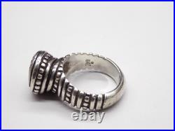 Vintage James Avery Ring Retired African Swirl Beaded 925 Sterling Silver Size 6 Vintage James Avery Ring Retired African Swirl Beaded 925 Sterling Silver Size 6