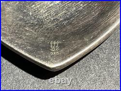 Vintage James Avery Silver Heart Pendant and Ring size 9 Monogrammed