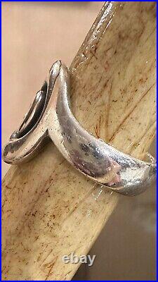 Vintage James Avery Spiral Swirl Ring Size 8.25 NEAT Piece