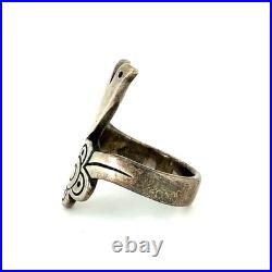 Vintage James Avery Sterling Silver 60 Year Anniversary La Paloma Bird Ring Sz 7