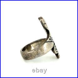 Vintage James Avery Sterling Silver 60 Year Anniversary La Paloma Bird Ring Sz 7