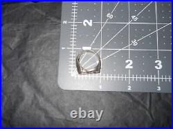 Vintage James Avery Sterling Silver 8.2 Grams Ichthus Fish Ring, Size 7.5