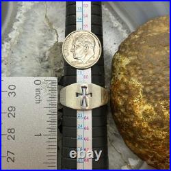 Vintage James Avery Sterling Silver Cut-Out Cross Ring Size 10 For Women