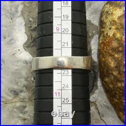 Vintage James Avery Sterling Silver Cut-Out Cross Ring Size 10 For Women