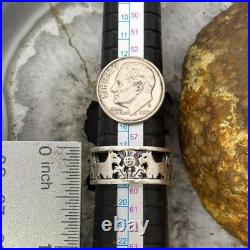 Vintage James Avery Sterling Silver Dogs Ring Size 8.5 For Women