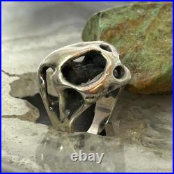 Vintage James Avery Sterling Silver Free Form Ring Size 7 For Women